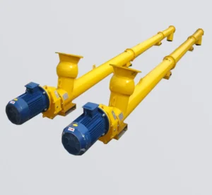 Screw conveyor with gearbox & motor 4